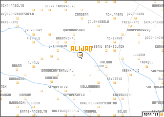 map of ‘Alījān