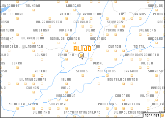 map of Alijo