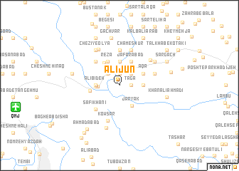 map of ‘Alījūn