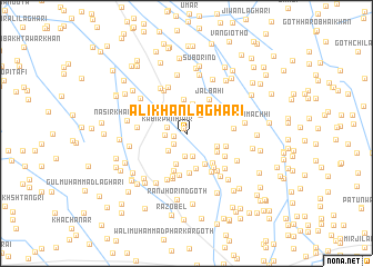 map of Ali Khān Laghāri