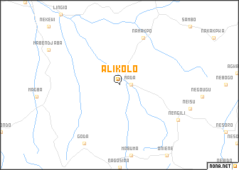map of Alikolo