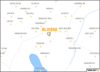 map of Aliköse