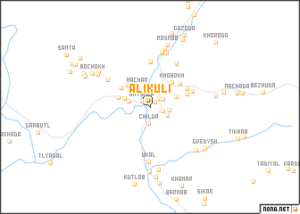 map of Alikuli