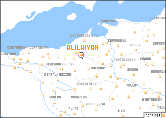 map of Al ‘Ilwīyah