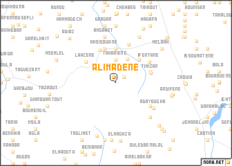 map of Alimadene