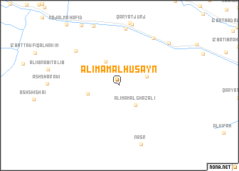 map of Al Imām al Ḩusayn