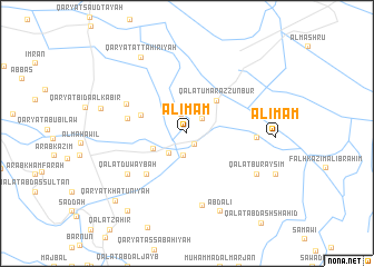 map of Al Imām
