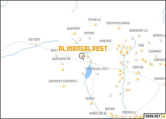 map of Ali Mangal Post
