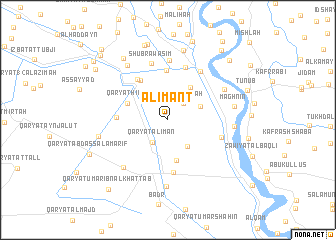 map of Al Īmān (Ţ)