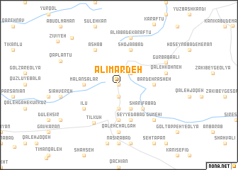 map of ‘Alīmardeh