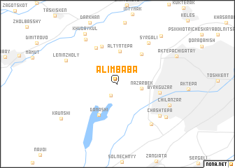 map of Alimbaba