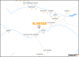 map of Alimenda