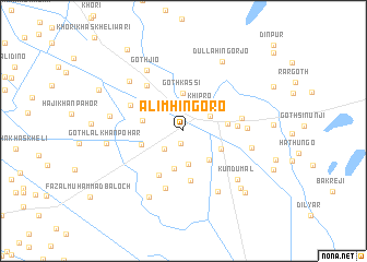 map of Alīm Hingoro