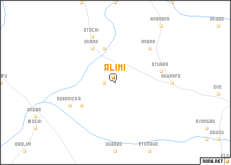 map of Alimi