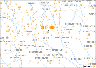 map of Al ‘Immah