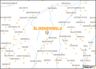 map of ‘Alī Moḩammadlū