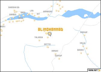 map of ‘Alī Moḩammad