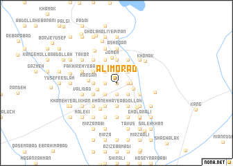 map of ‘Alī Morād