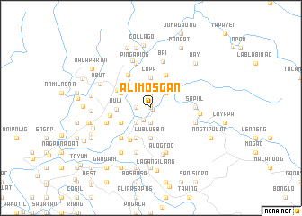 map of Alimosgan