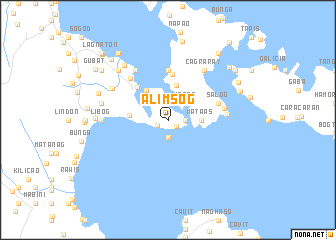 map of Alimsog