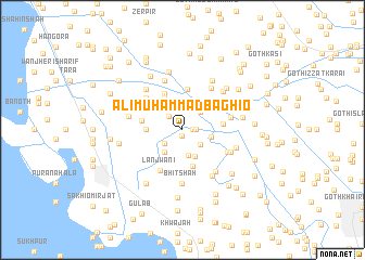 map of Ali Muhammad Baghio