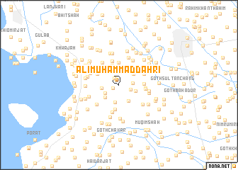 map of Ali Muhammad Dāhri