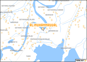 map of Ali Muhammad Dal