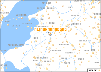 map of Ali Muhammad Gād