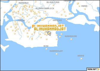 map of Ali Muhammad Jat