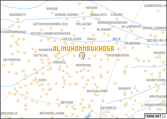 map of Ali Muhammad Khosa