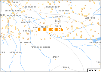 map of Ali Muhammad