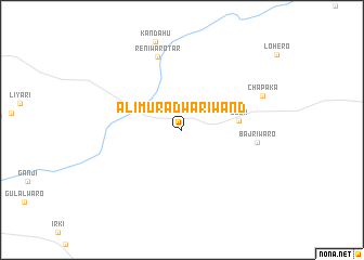 map of Ali Murādwāri Wānd