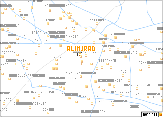 map of Ali Murād