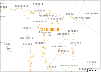 map of Ālimwāla