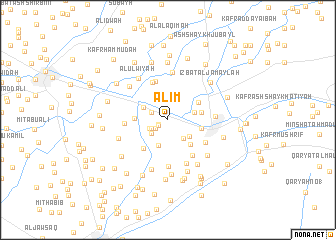 map of ‘Alīm