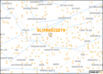 map of Ali Nawāz Goth