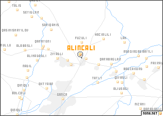 map of Alıncalı