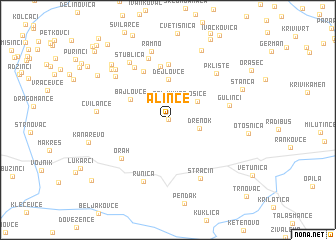 map of Alince