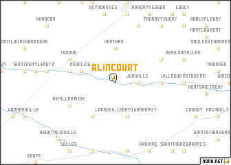 map of Alincourt