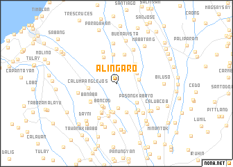 map of Alingaro