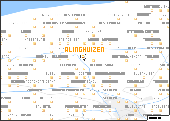 map of Alinghuizen