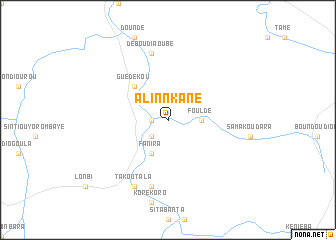 map of Alinnkané