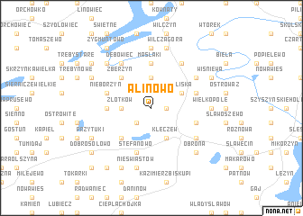 map of Alinowo