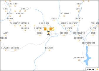 map of Alíns