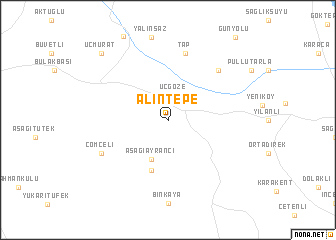 map of Alıntepe