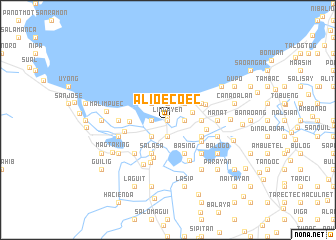 map of Alioecoec