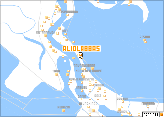 map of ‘Alī ol ‘Abbās