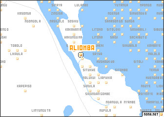 map of Aliomba