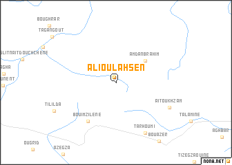 map of Ali Ou Lahsen