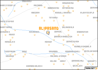 map of ‘Alī Pasand